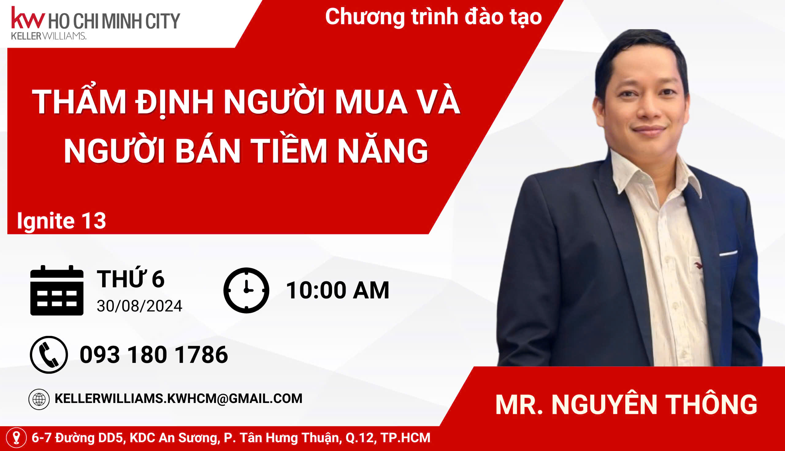 Đào tạo môi giới bất động sản chuyên đề: Thẩm định người mua và người bán tiềm năng